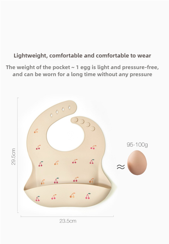 Rainbow & Bear Silicone Feeding Set — Beige